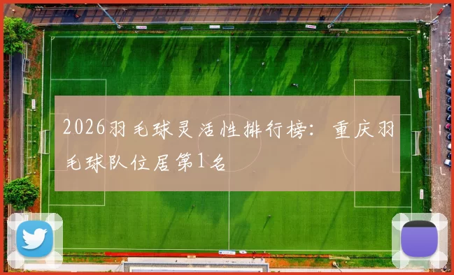 2026羽毛球灵活性排行榜：重庆羽毛球队位居第1名